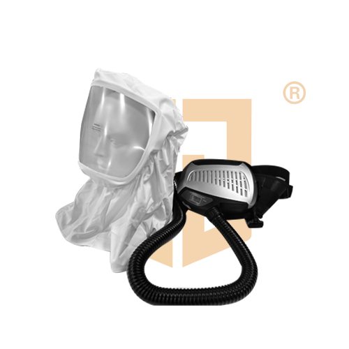 Power-driven air-supplied filtering respirator, TR-500